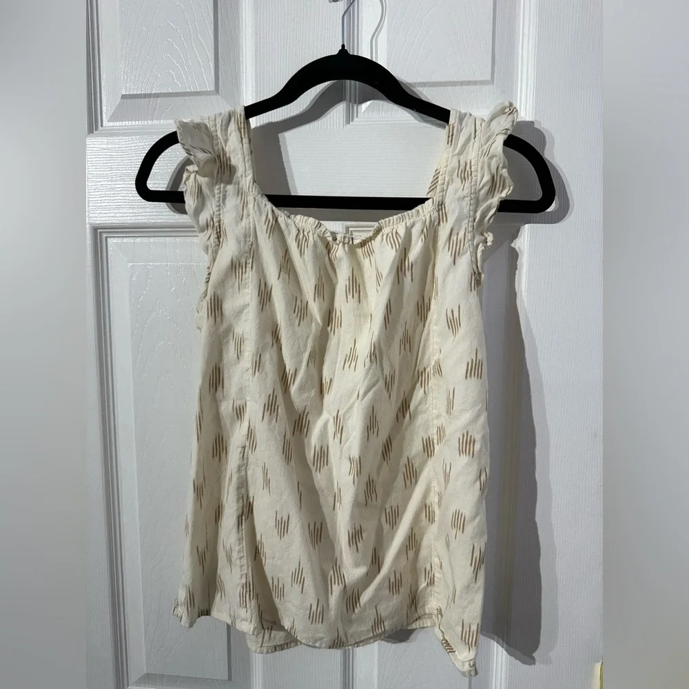 Madwell Women's Patterned Flowy Tank Top (XS) - Picture 10 of 13